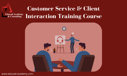 Client Raining Customer Service and Client Communication Course in Karachi EDUCAD ACADEMY